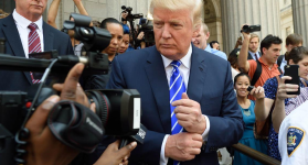 Donald Trump+2016 Presidential Election+False Shirt Cuff Adjust+Dialing Up Alpha+Upregulating+...png